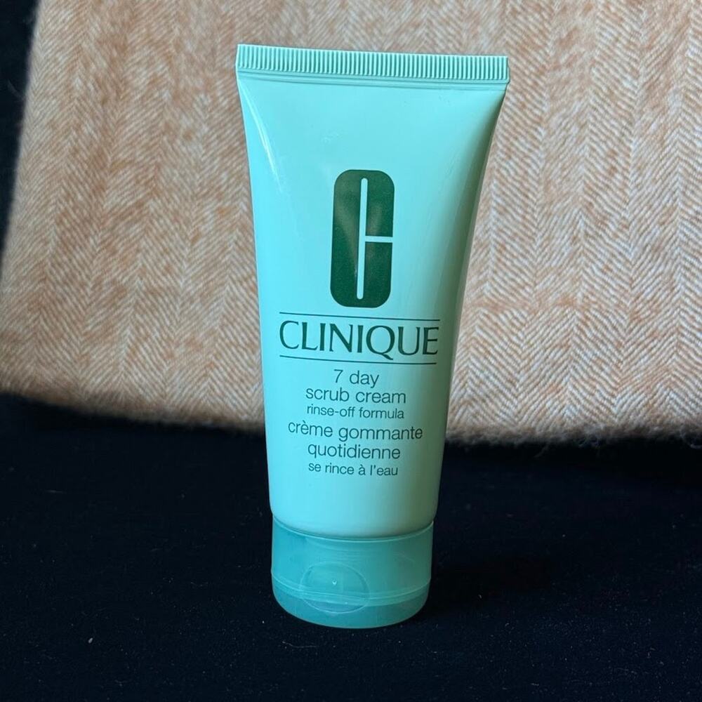 NEW Clinique 7 Day Scrub Cream Rinse-Off Formula 2.5 oz / 75 ml